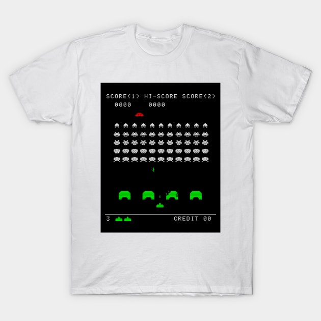 Space Invaders T-Shirt by Blade Runner Thoughts